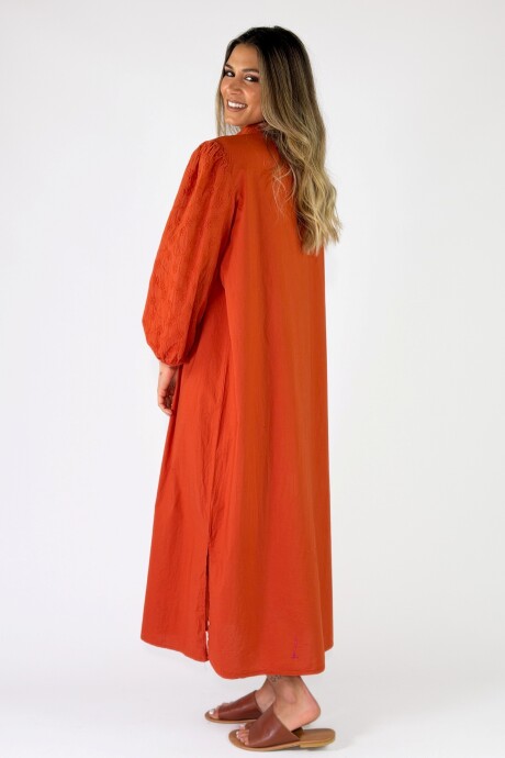 VESTIDO TALAMANCA Terracota
