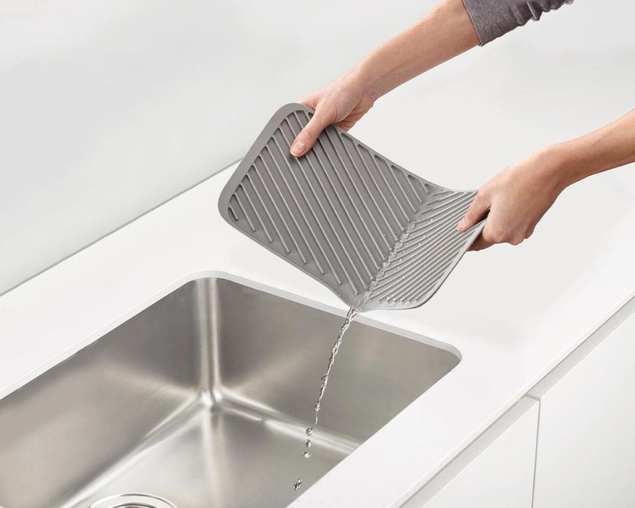 Escurridor tapete drenaje angosto Joseph Joseph Duo Escurridor tapete drenaje angosto Joseph Joseph Duo