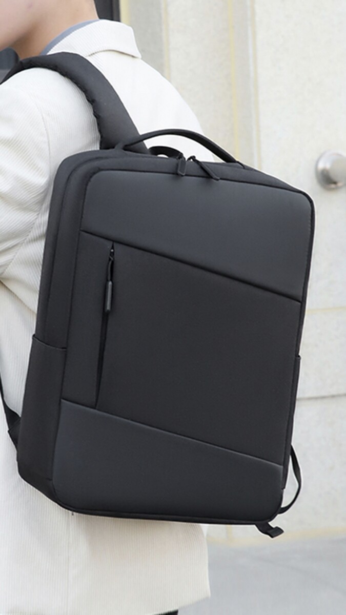MOCHILA WIRED - NEGRO C/GRIS 