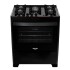 Cocina Dako Supreme Glass 5 Hr Negro Cocina Dako Supreme Glass 5 Hr Negro