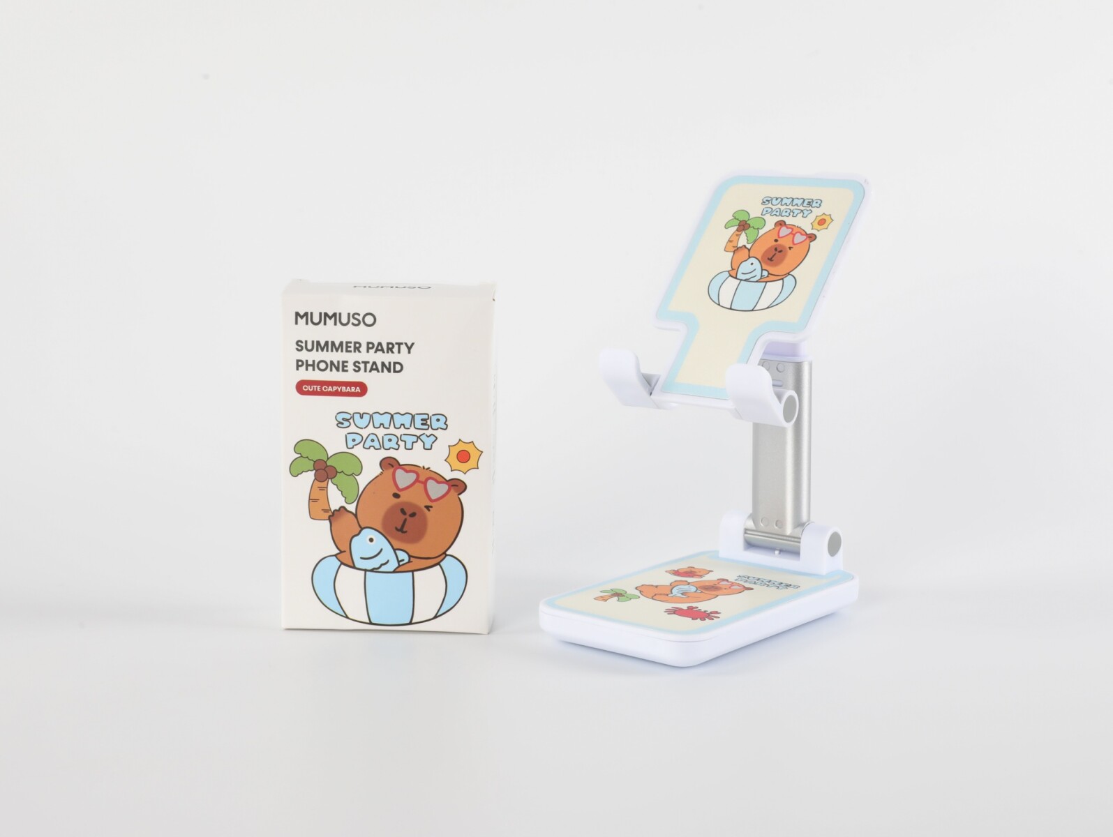 SOPORTE PARA TELÉFONO PARA FIESTA DE VERANO (CARPINCHO ADORABLE) 