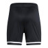 UA Y Challenger Short-RED BLK-001