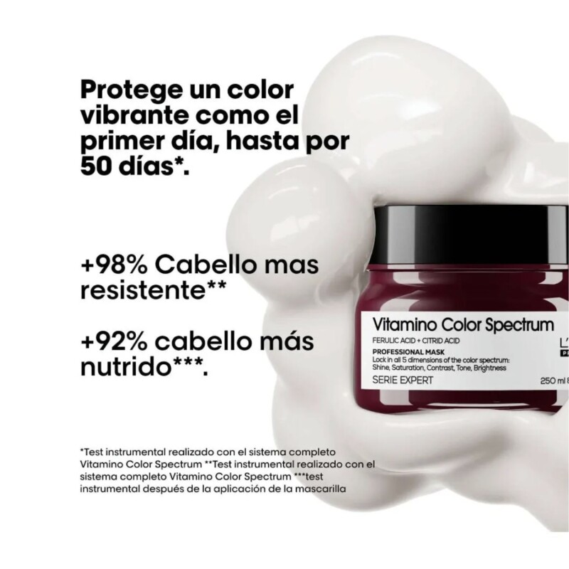 Pack L'Oréal Professionnel Vitamino Color Spectrum Shampoo + Acond + Máscara Pack L'Oréal Professionnel Vitamino Color Spectrum Shampoo + Acond + Máscara