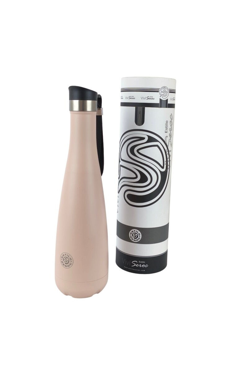 Termo de acero 750 ml Rosado