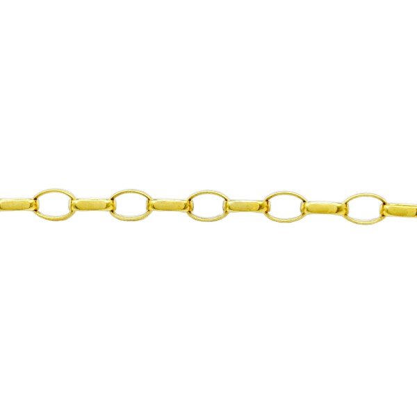Pulsera Oval-Oro bajo-Sin Piedra-PU8012 sinpiedra