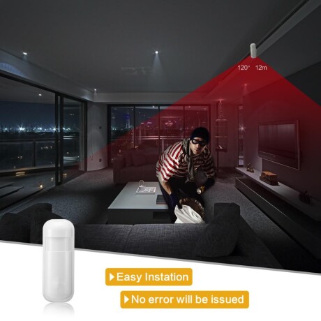 Sensor de Movimiento Inalámbrico SM-PIR103 001