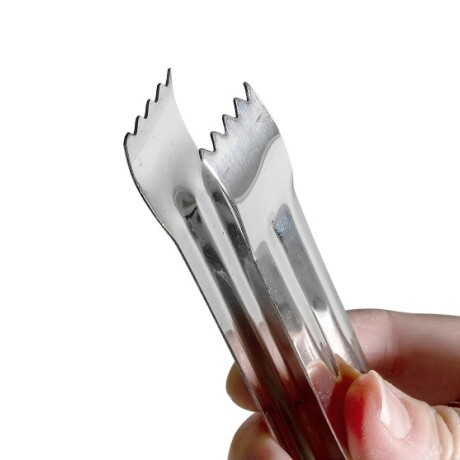 Pinza para hielo acero inoxidable Pinza para hielo acero inoxidable