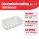 Bandeja organizadora multiuso TRANSPARENTE
