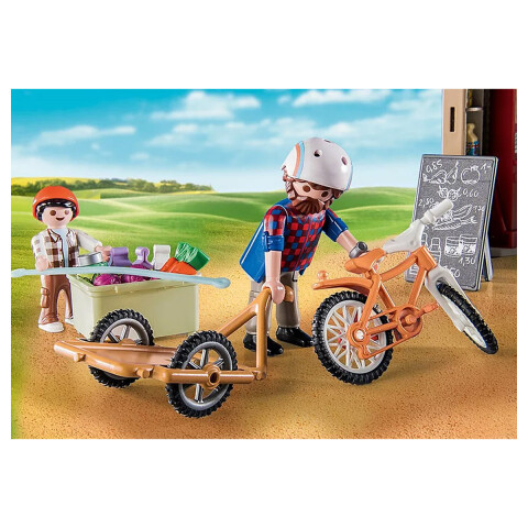 Supermercado 24 hs Playmobil 83 Piezas con Figuras U