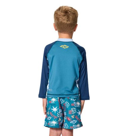 Lycra Rip Curl Wave Dayz Upf Niño Azul