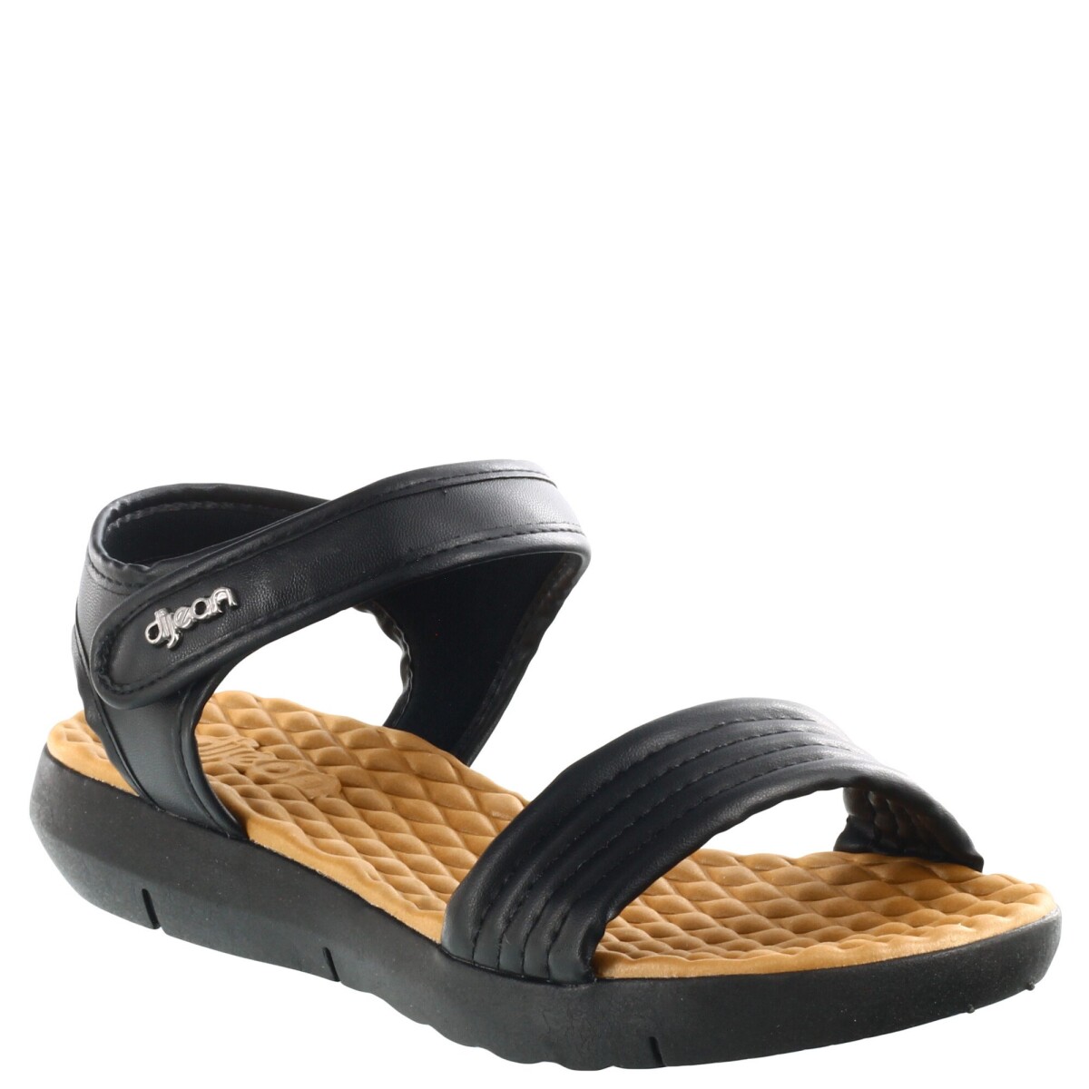 Sandalias de Mujer DIJEAN TORA con velcro - Negro 