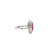 Anillo Rojo-Plata 925-Con Rubí-AN4508 conpiedra