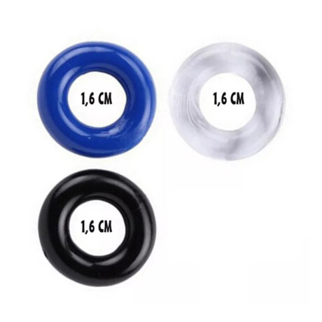 Set de 3 Anillos Stay Hard Set de 3 Anillos Stay Hard