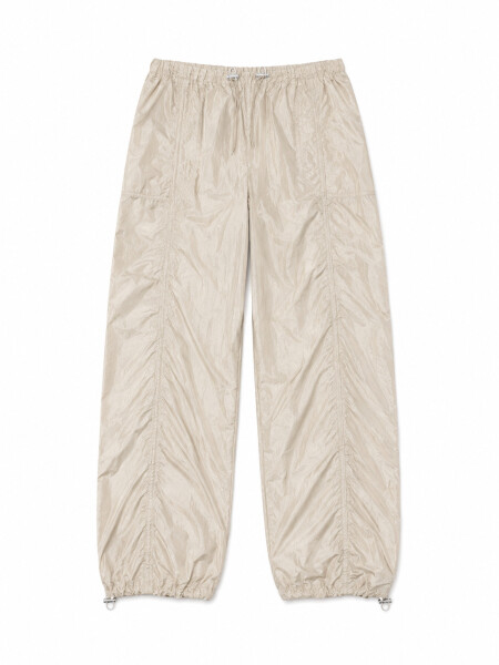 PANTALON DANALI PARACHUTTE CREMA