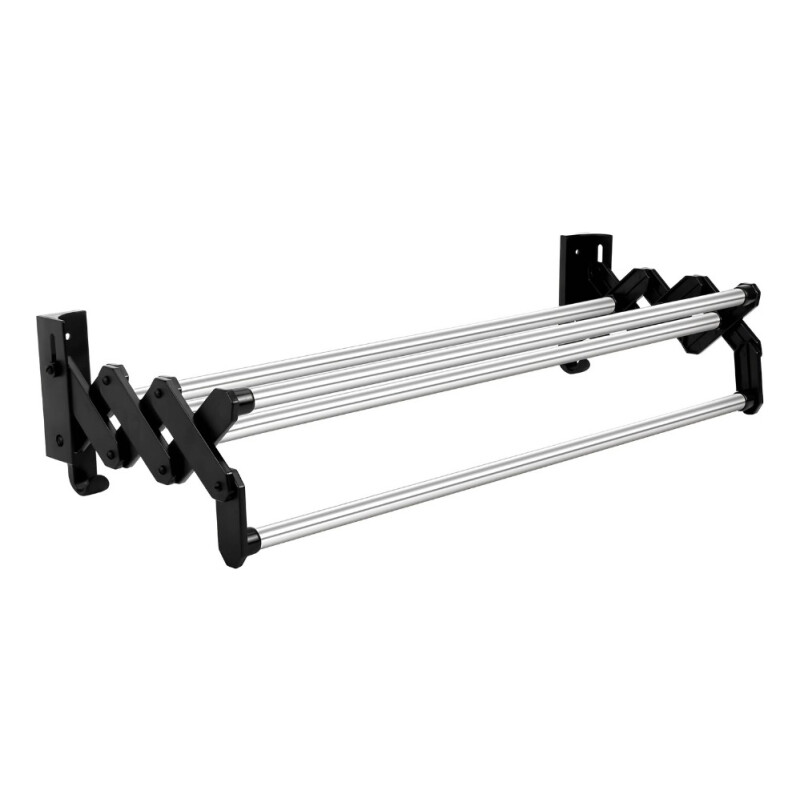 Tendedero Plegable De Pared Retractil P/ropa Gris