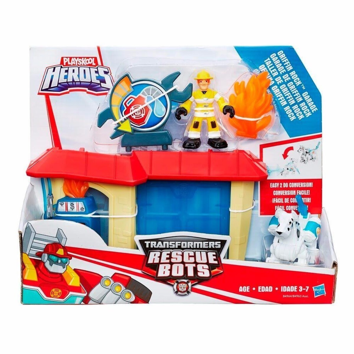 Transformers Rescue Bots – Taller De Griffin Rock 