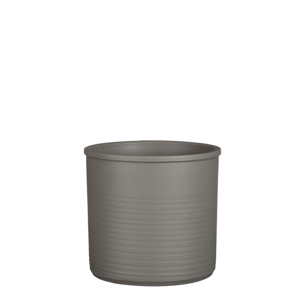MACETA MOMO CERAMICA GRIS 1114816