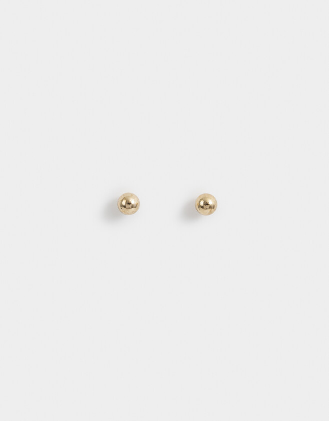 Aros Pasantes Metal Aros Pasantes De Metal - Dorado