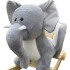 Balancin Mecedor buggy 2 en 1 animales elefante