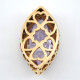 Colgante Oro 18K con brillantes y amatista Colgante Oro 18K con brillantes y amatista