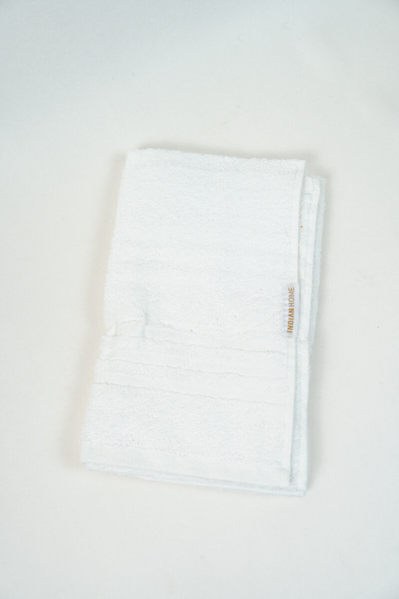 Toalla Mano Nessa, 380g. - Blanco 