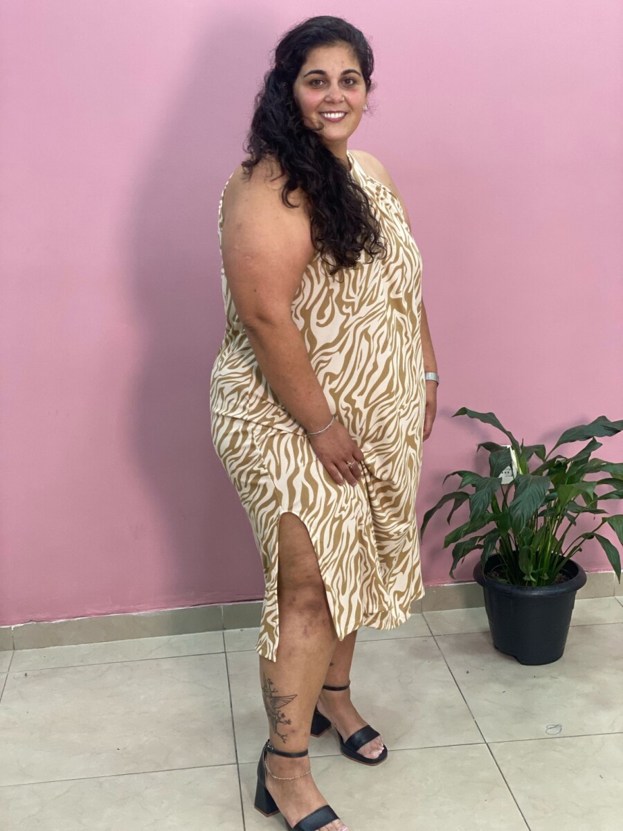 Vestido Indi Beige