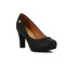 Vizzano Zapato Clasico Taco Medio Punta Redonda Negro