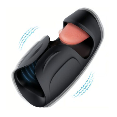 Masturbador Vibrador con Lengua Lickety Split M For Men Masturbador Vibrador con Lengua Lickety Split M For Men
