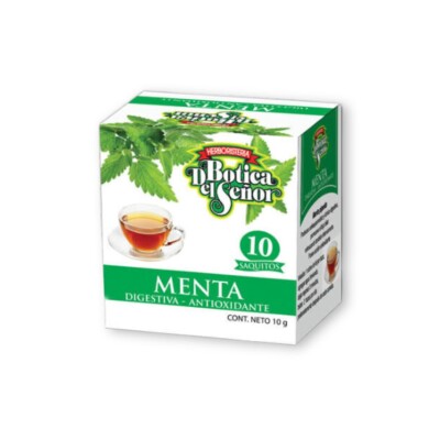 Té Menta Botica Del Señor 10 Unidades Botica Del Señor Menta X 10