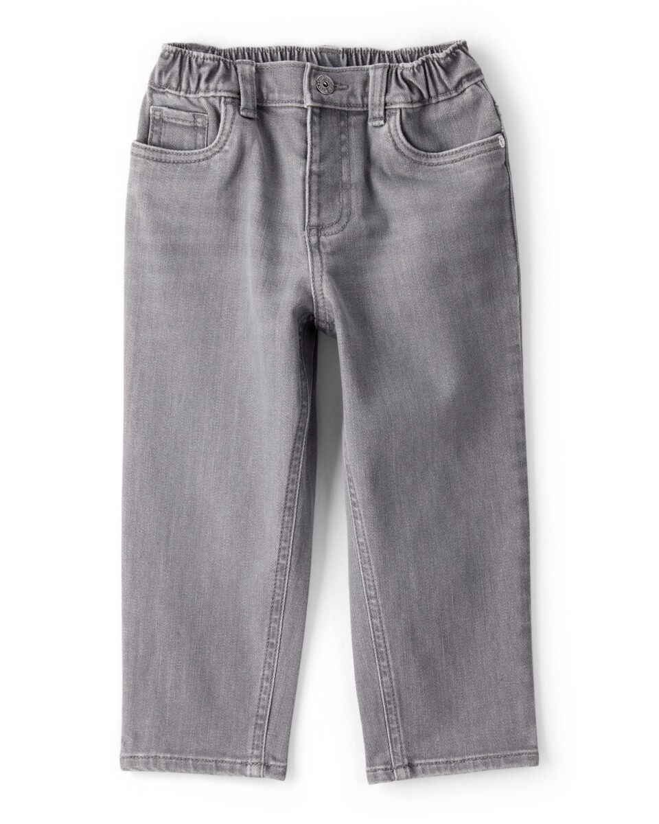 Pantalón jean gris 