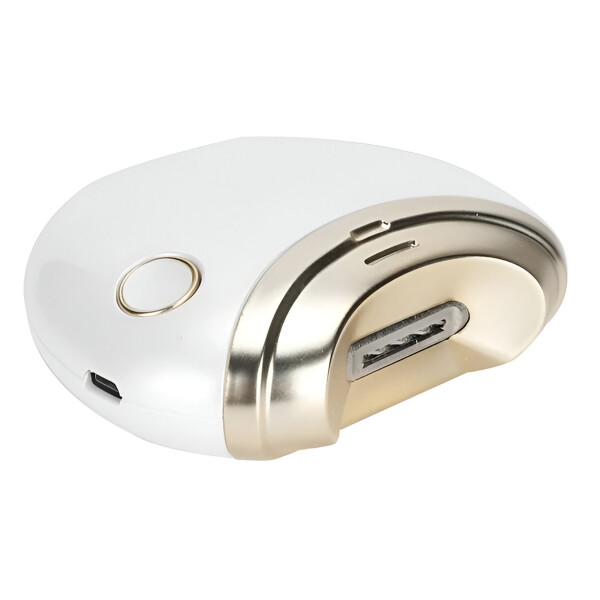 Corta Uñas Eléctrico Portátil USB C/ Función Lima Recargable Color Blanco