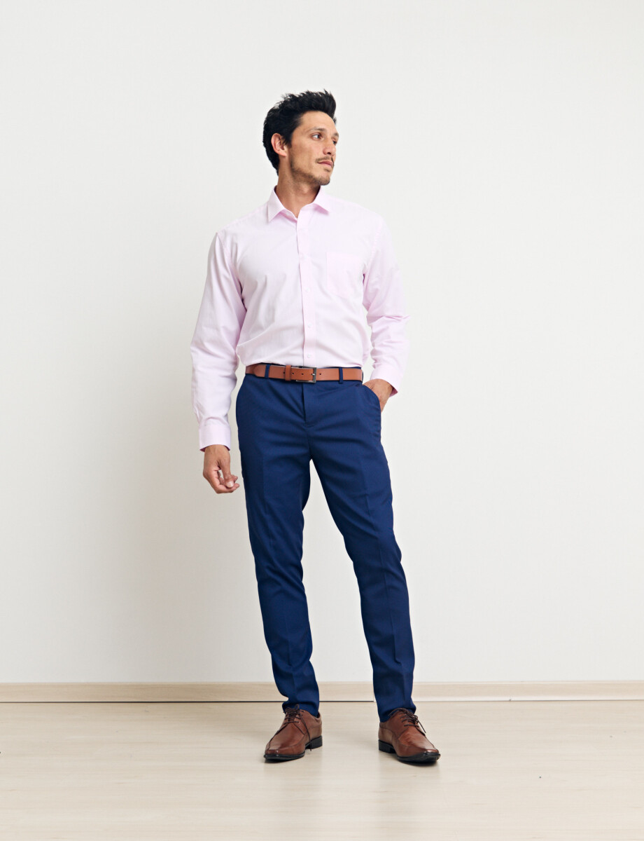 012673 CAMISA HARRINGTON LABEL Rosado