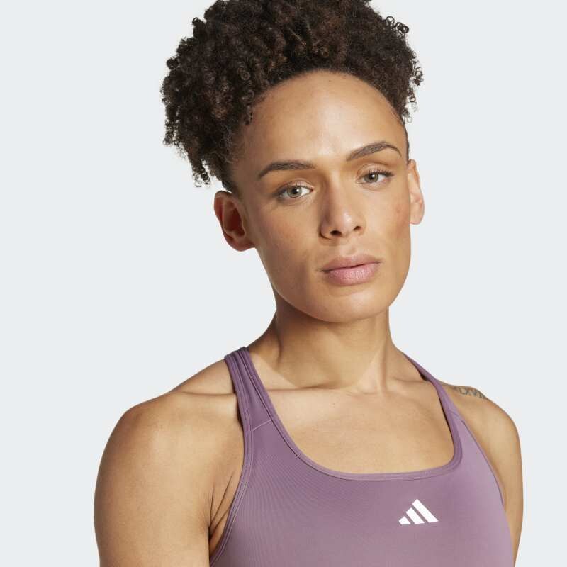 Bra Adidas Powerreact Training Violeta