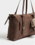 Shopper Carteras De Mano - Marron Chocolate