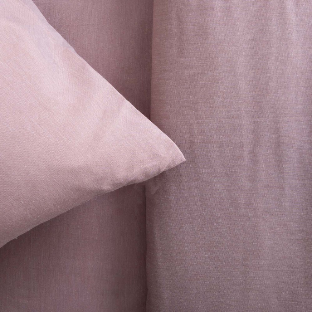 JGO. SÁBANAS KING ALGODON-Y-POLIESTER NATURAL-BEIGE CHAMBRAY CRUDO