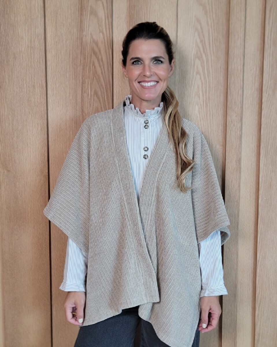 Ruana Cerdeña - Beige 