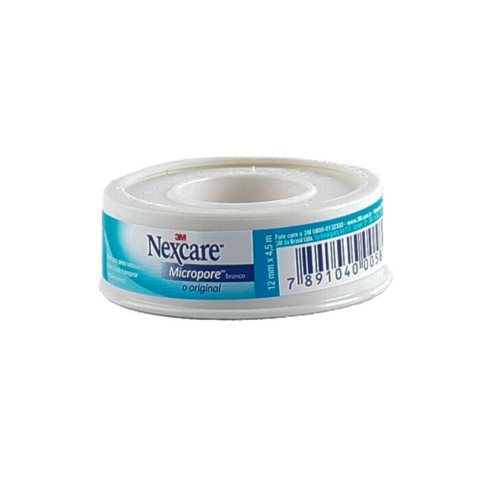 MICROPORE CINTA 12 MM. (3M) BLANCO UN. X única