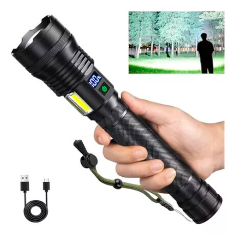HERRAMIENTAS - LINTERNA LED RECARGABLE USB 50000 LM 100W 500 MTS WESTON HERRAMIENTAS - LINTERNA LED RECARGABLE USB 50000 LM 100W 500 MTS WESTON