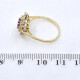 Anillo En Oro 18K, Rubi Y Brillantes Anillo En Oro 18K, Rubi Y Brillantes