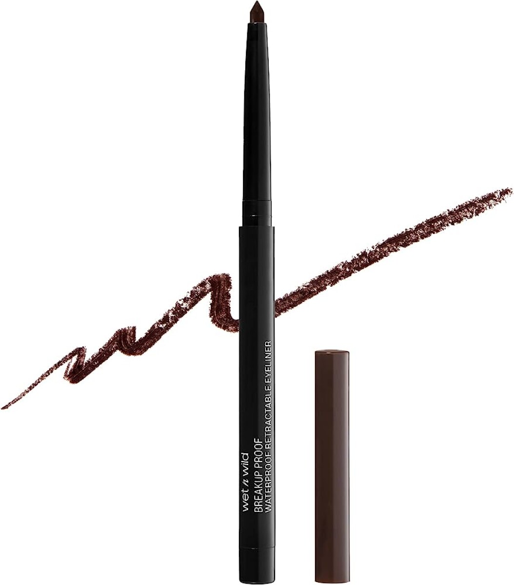 Wet N Wild Delineador Retractil Mega Last Breakup-Proof Retractable Eyeliner Brown 