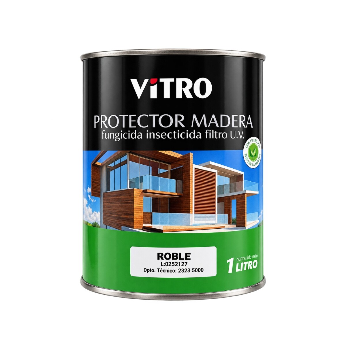 PROTECTOR DE MADERA VITRO 1L Roble