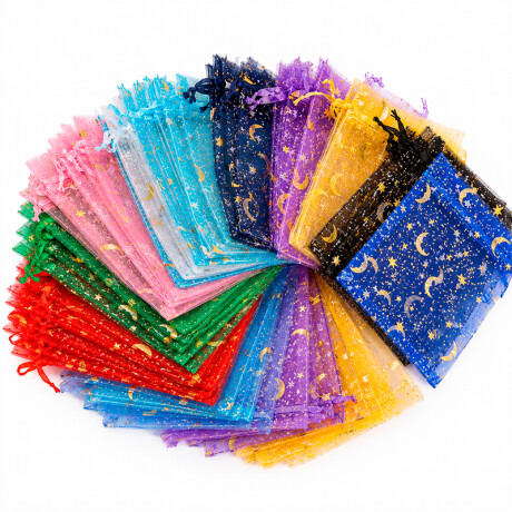 Bolsita De Organza De Regalo Lila