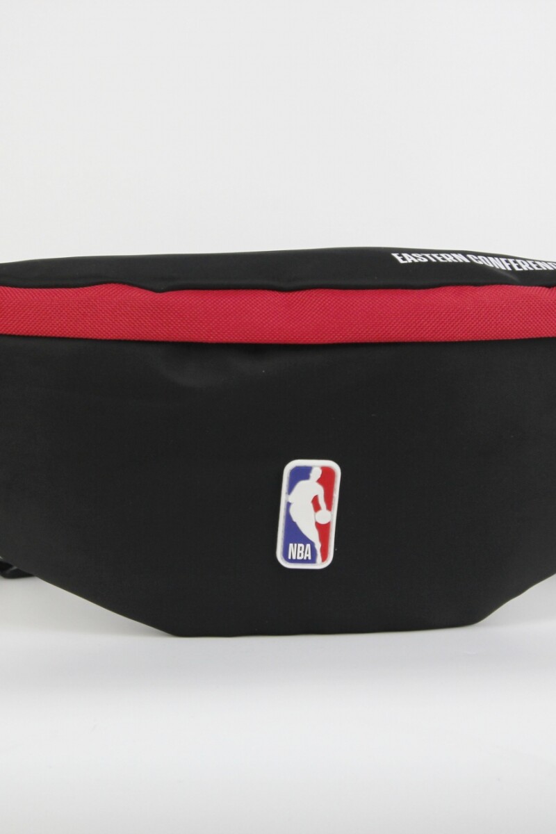 Riñonera nylon doble cierre Miami Heat - NBA Negro