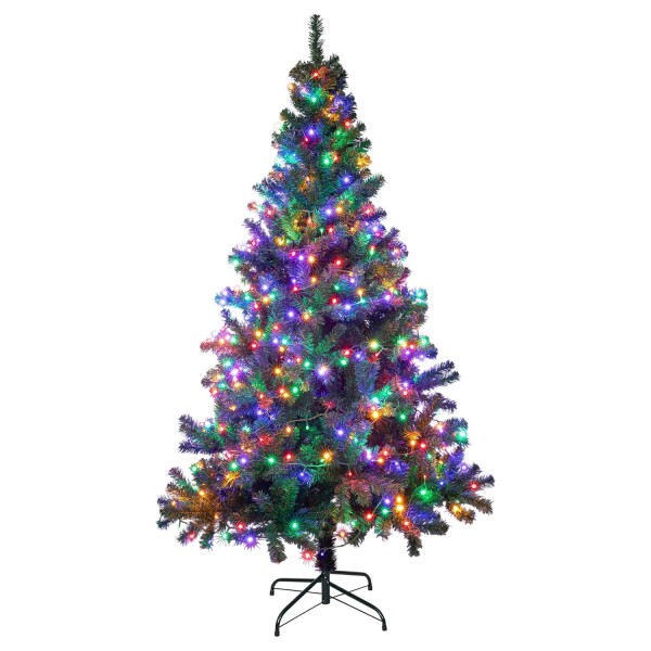 Arbol Navidad Verde Luces Smart Led Base Metal Premium 180cm Arbol Navidad Verde Luces Smart Led Base Metal Premium 180cm