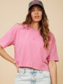 T-SHIRT NANTE RUSTY Rosa Oscuro