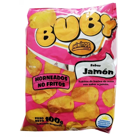SNACK SOPLADITO BUBY 100G JAMON SNACK SOPLADITO BUBY 100G JAMON