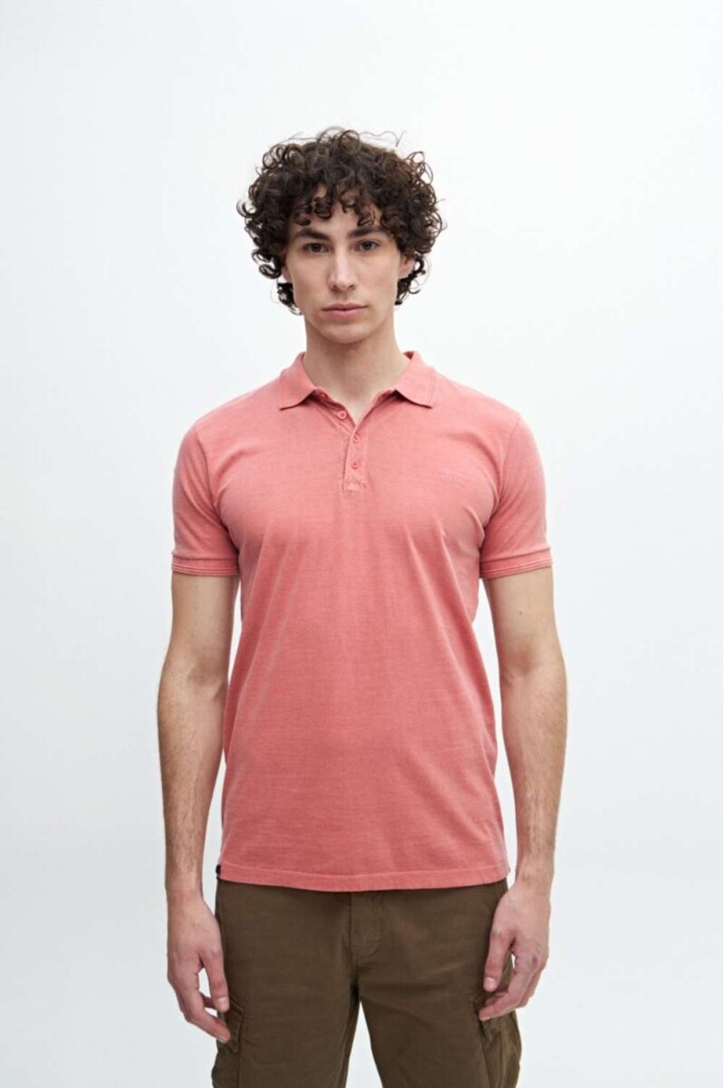 Remera polo Wolf - Rojo 