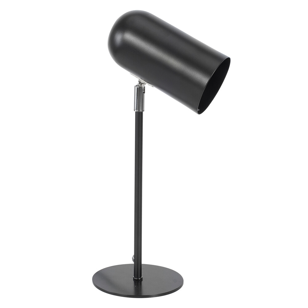 LÁMPARA DE ESCRITORIO NEGRO METAL LT9015