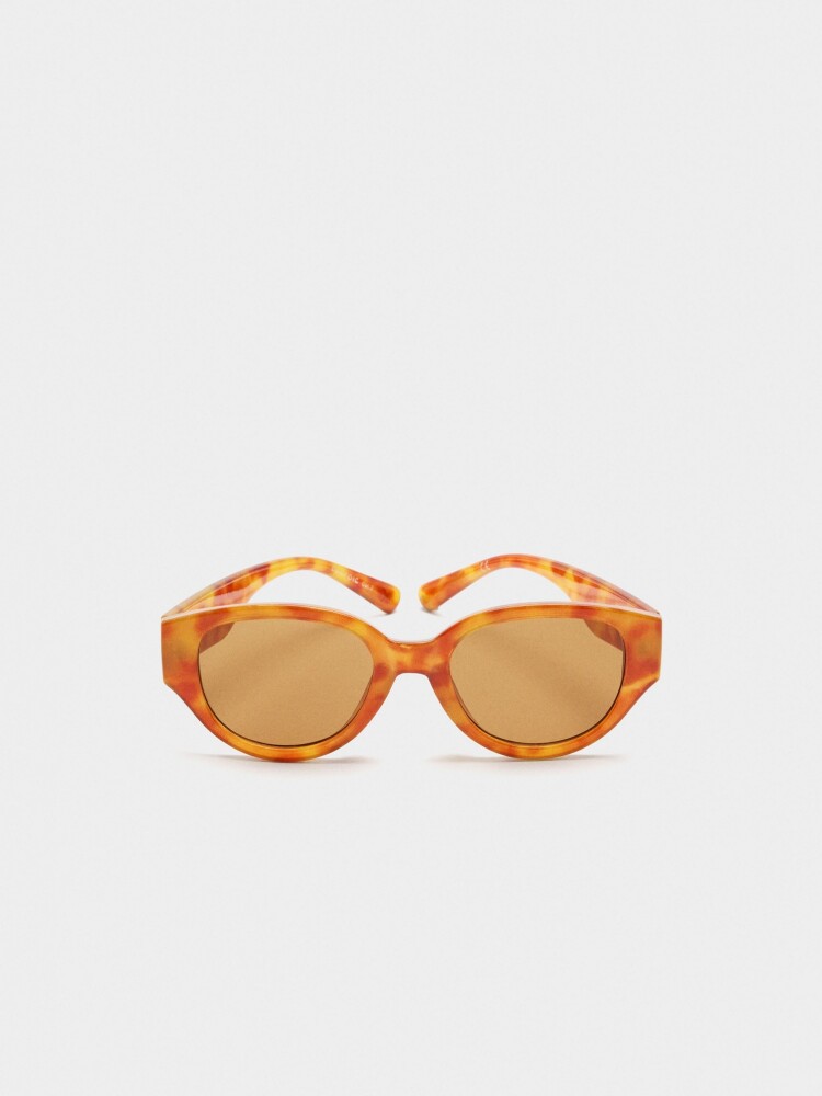 Gafas De Sol Cat Eye marron