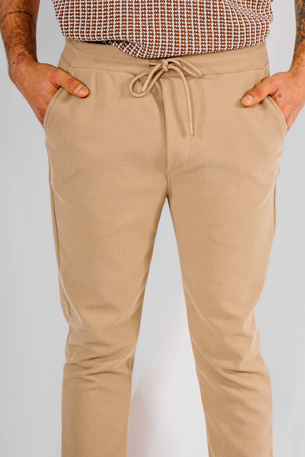 Pantalon Muli Beige